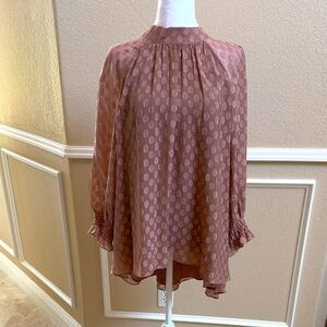 Gorgeous DR2 from Nordstrom top tunic pink size large L